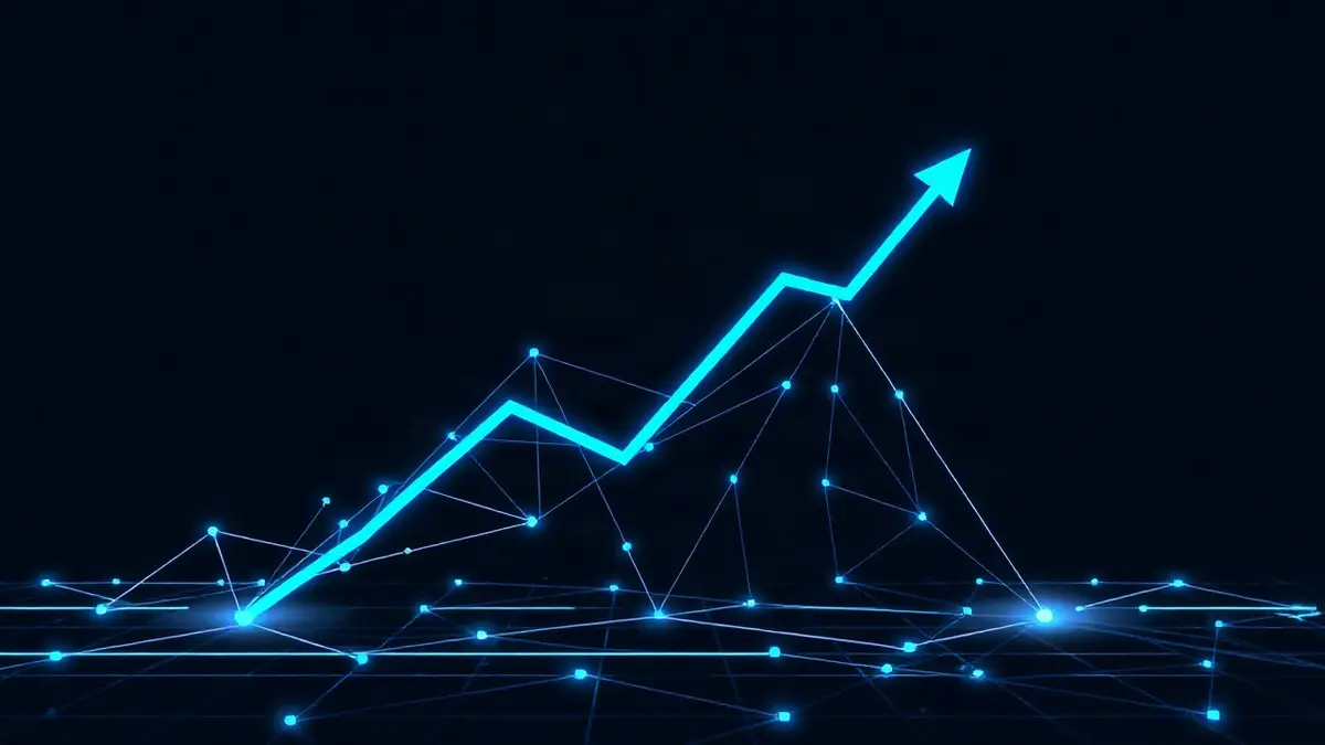 رسم توضيحي مفاهيمي يمثّل نمو التطبيق: من التحميل الأول إلى قاعدة مستخدمين